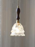 Jellyfish Glass Pendant Light, Clear or Amber Glass