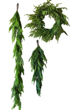 Artificial Pine Christmas Garland, 270 cm with 80 Tips