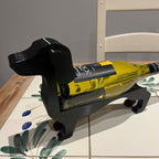Dachshund Wine Bottle Holder in Resin, Six Colours