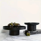 Round Raised Fruit Bowl with Stable Base