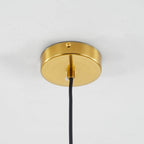 Glass Globe Pendant Light 15cm, Clear or Amber