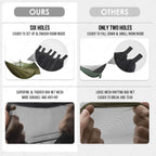 Two-Person Camping Hammock with Rain Fly and Mosquito Net