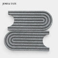 Diatomaceous Earth Tap Mat, Absorbent Splash Guard with Soap Rest