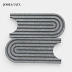 Diatomaceous Earth Tap Mat, Absorbent Splash Guard with Soap Rest