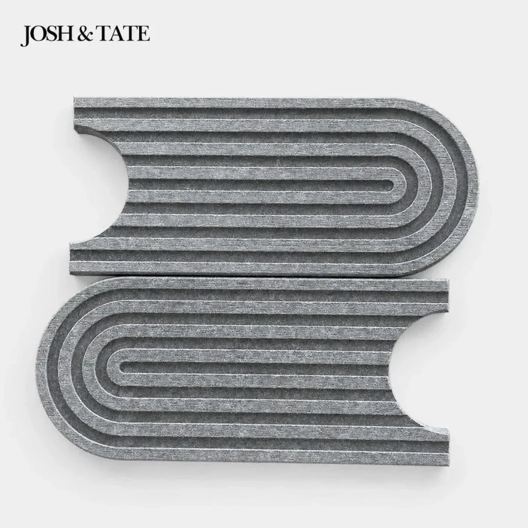 Diatomaceous Earth Tap Mat, Absorbent Splash Guard with Soap Rest