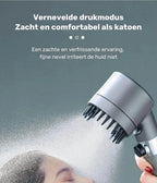 High Pressure Shower Head with 4 Spray Settings, Universal Fit