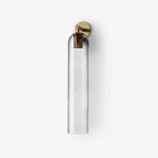 Cylinder Glass Wall Light in Gold, Black or Sand Nickel
