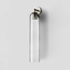 Cylinder Glass Wall Light in Gold, Black or Sand Nickel