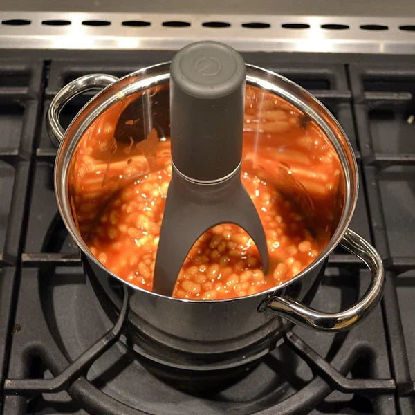 Automatic Pan Stirrer with Adjustable Speed, Hands-Free