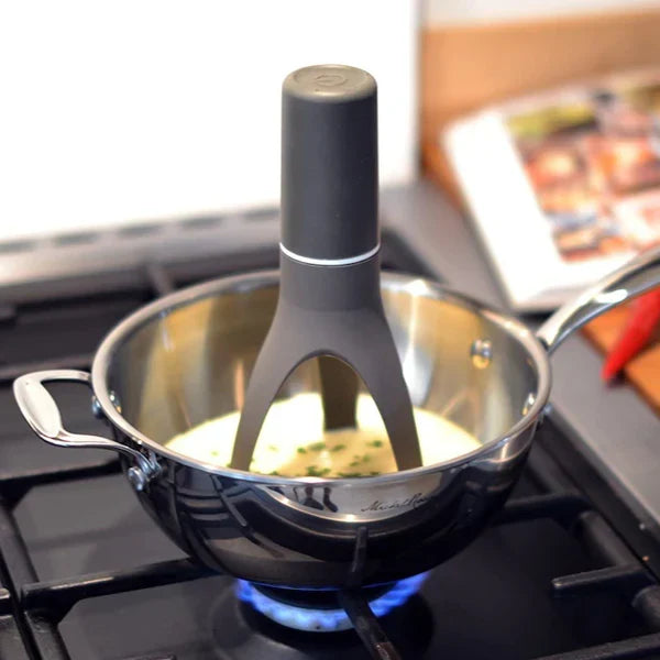 Automatic Pan Stirrer with Adjustable Speed, Hands-Free