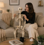 Posable Hanging Skeleton Decoration, 40 cm and 90 cm
