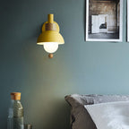 Colourful Glass and Metal Wall Light with E27 Fitting
