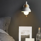 Colourful Glass and Metal Wall Light with E27 Fitting
