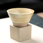 Ceramic Espresso Cups Set of 2, 100ml Handmade Glaze