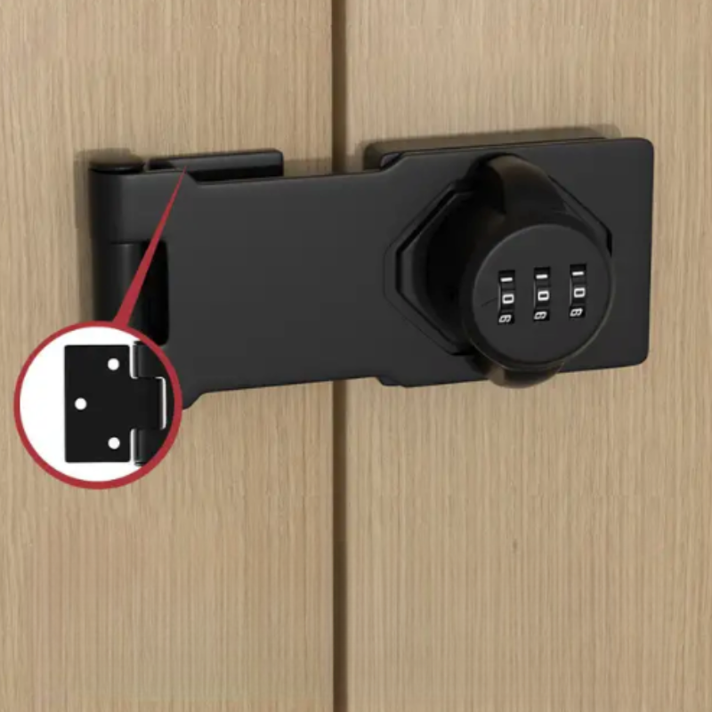 Keyless Combination Cabinet Lock, 1000 Codes, Zinc Alloy