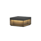 Outdoor Bollard Light IP65, Black Aluminium with Acrylic Diffuser