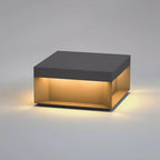 Outdoor Bollard Light IP65, Black Aluminium with Acrylic Diffuser