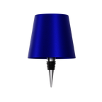 Cordless Bottle Lamp with Fabric Shade, 3000K, USB-C Rechargeable