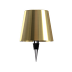 Cordless Bottle Lamp with Fabric Shade, 3000K, USB-C Rechargeable