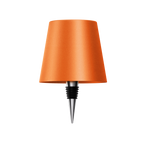 Cordless Bottle Lamp with Fabric Shade, 3000K, USB-C Rechargeable