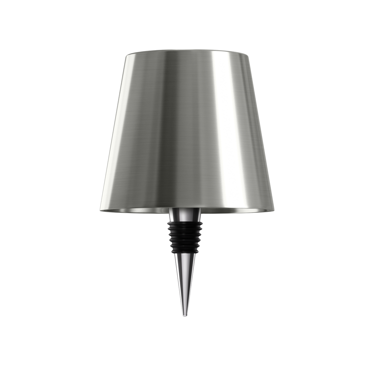 Cordless Bottle Lamp with Fabric Shade, 3000K, USB-C Rechargeable