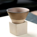 Ceramic Espresso Cups Set of 2, 100ml Handmade Glaze