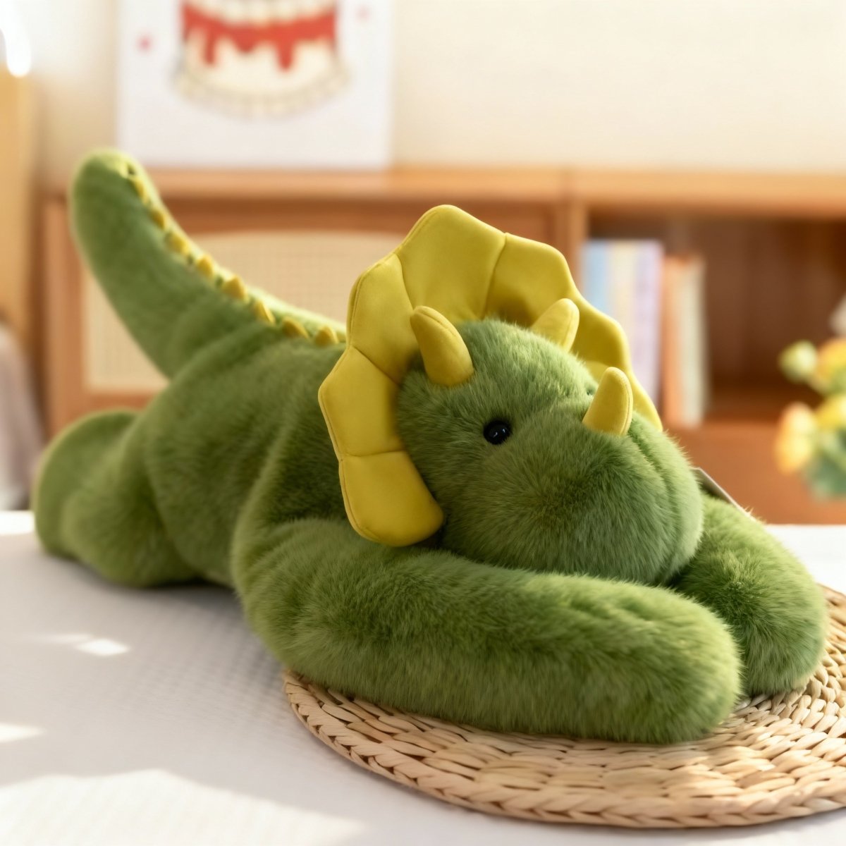 Ultra Soft Faux Fur Cuddle Cushion with Long Arms