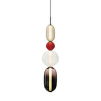 Hand-Blown Glass Pendant Light with Integrated LED, 880 lm