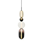 Hand-Blown Glass Pendant Light with Integrated LED, 880 lm
