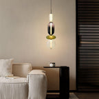 Hand-Blown Glass Pendant Light with Integrated LED, 880 lm