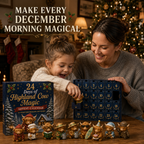 Highland Cow Advent Calendar with 24 Collectable Figures