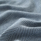 Chenille Herringbone Throw with Tassels, 180 x 130 cm