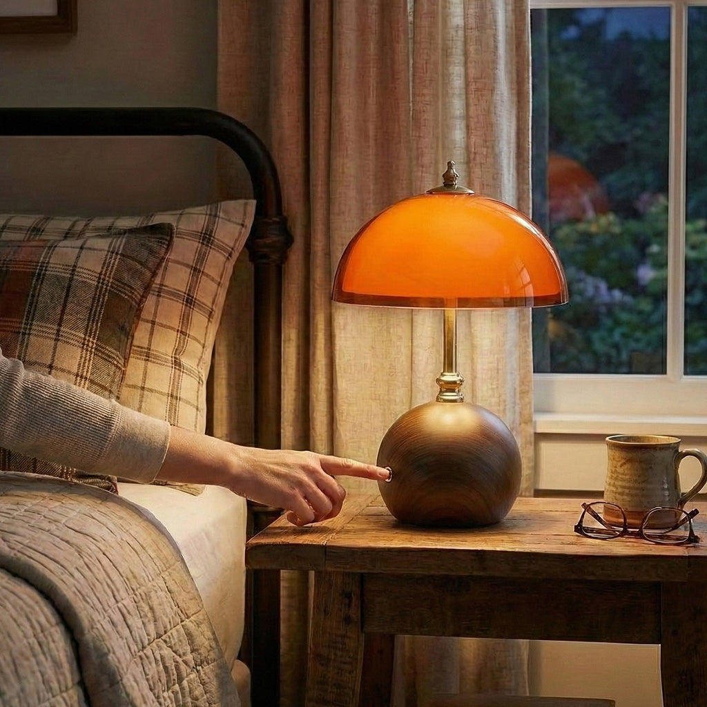 Rechargeable LED Table Lamp with Touch Control, Cordless