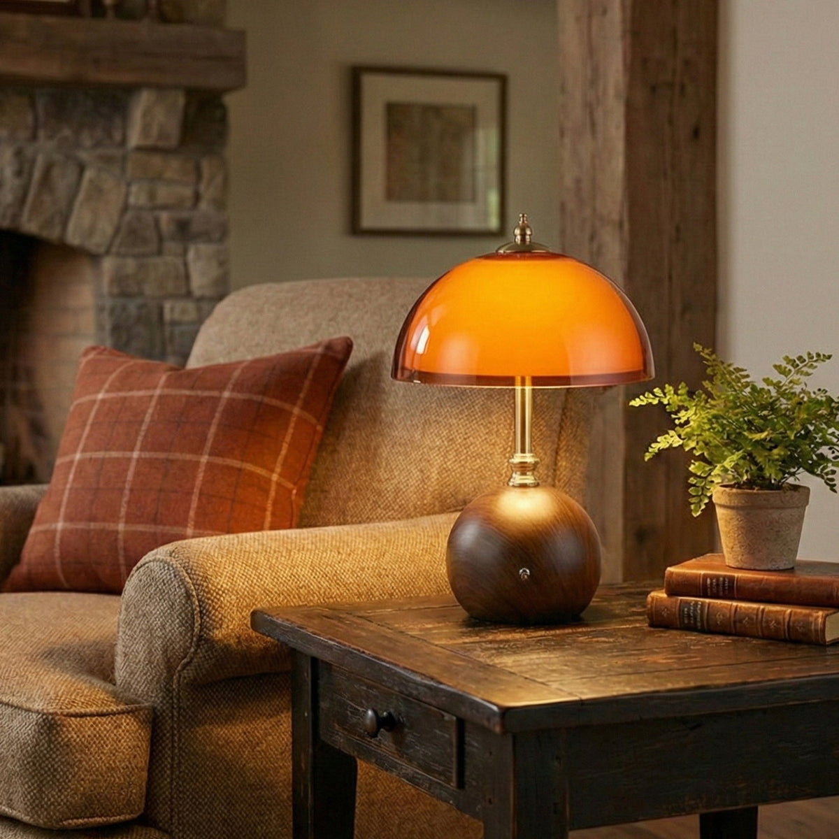 Rechargeable LED Table Lamp with Touch Control, Cordless