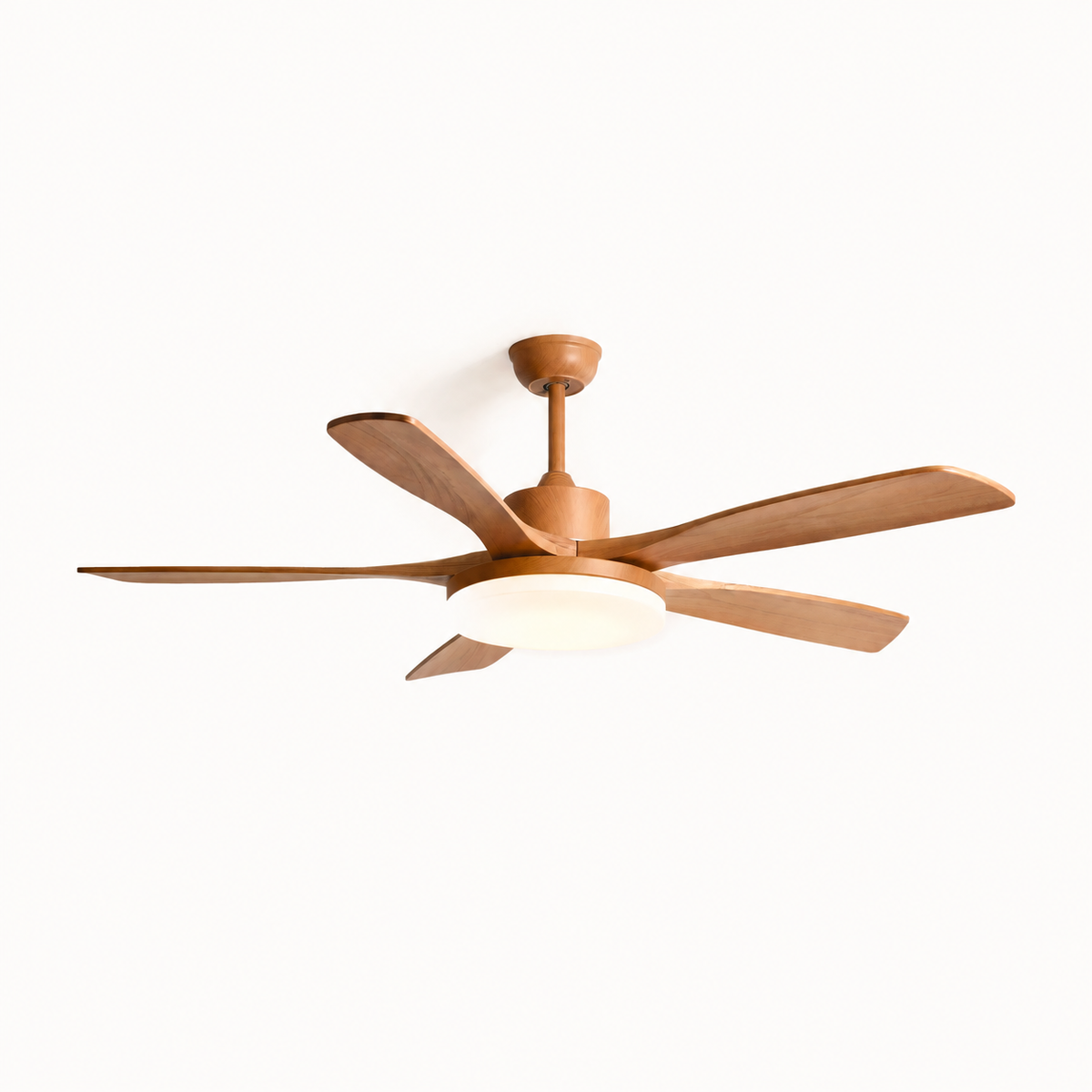 Scandi Ceiling Fan with Light, Reversible Motor & Remote Control