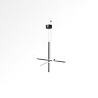 Linear Grid LED Chandelier in Aluminium, Gold or Black
