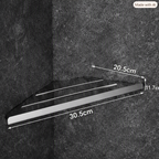 Stainless Steel Corner Shower Shelf, Wall Mounted