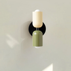 Two-Tone Vertical Wall Light, Up and Down Glow, Bulbs Included