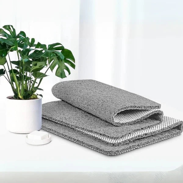 Non-Slip Shower Mat with Drainage Texture, Quick Drying