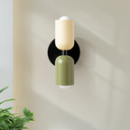 Two-Tone Vertical Wall Light, Up and Down Glow, Bulbs Included