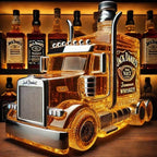 Truck-Shaped Glass Decanter 380 ml for Whisky and Spirits