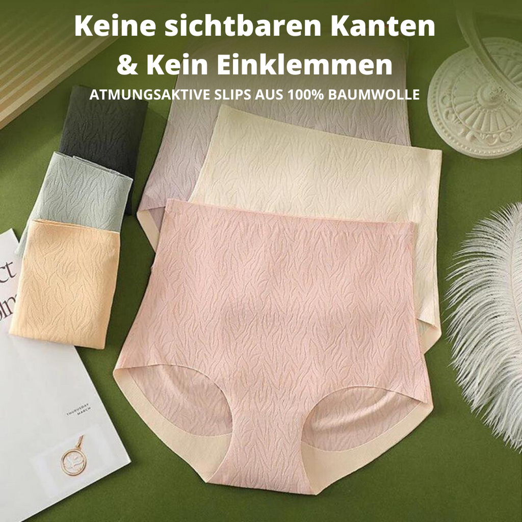 High-Waisted Seamless Shaping Briefs with Tummy Control