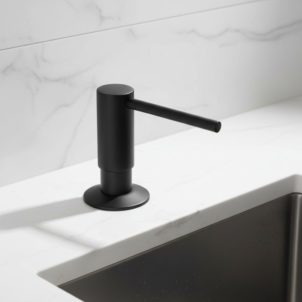 Built-In Soap Dispenser with Brass Pump, 500ml Under-Counter
