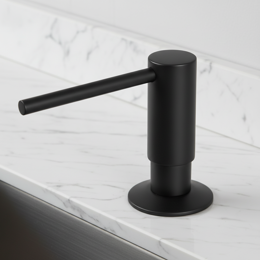 Built-In Soap Dispenser with Brass Pump, 500ml Under-Counter