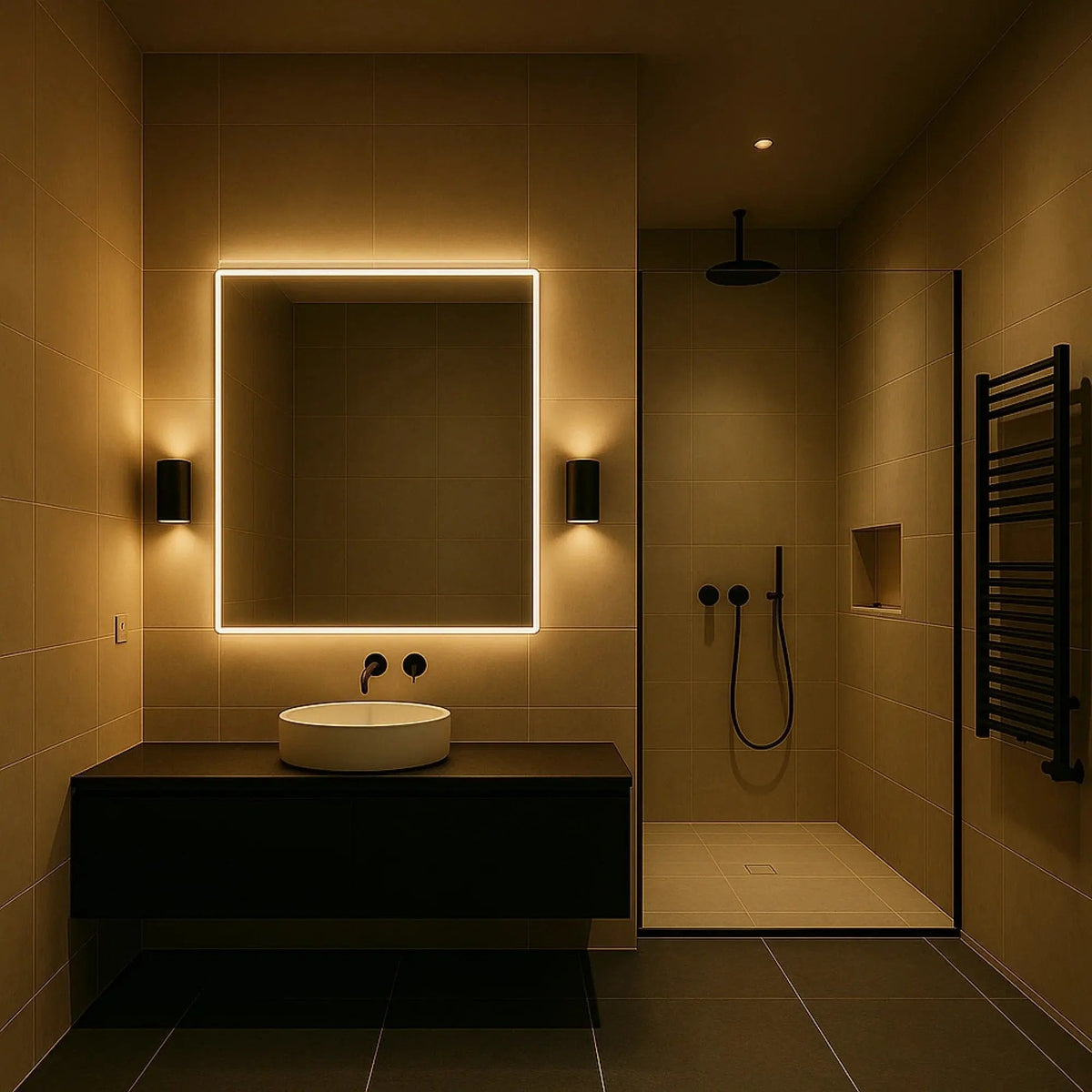 Plug-In LED Night Light, Dimmable, 1 W 100 lm Warm White