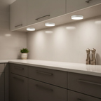 Battery LED Under-Cabinet Spotlights, Set of 3, Dimmable