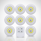 Battery LED Under-Cabinet Spotlights, Set of 3, Dimmable