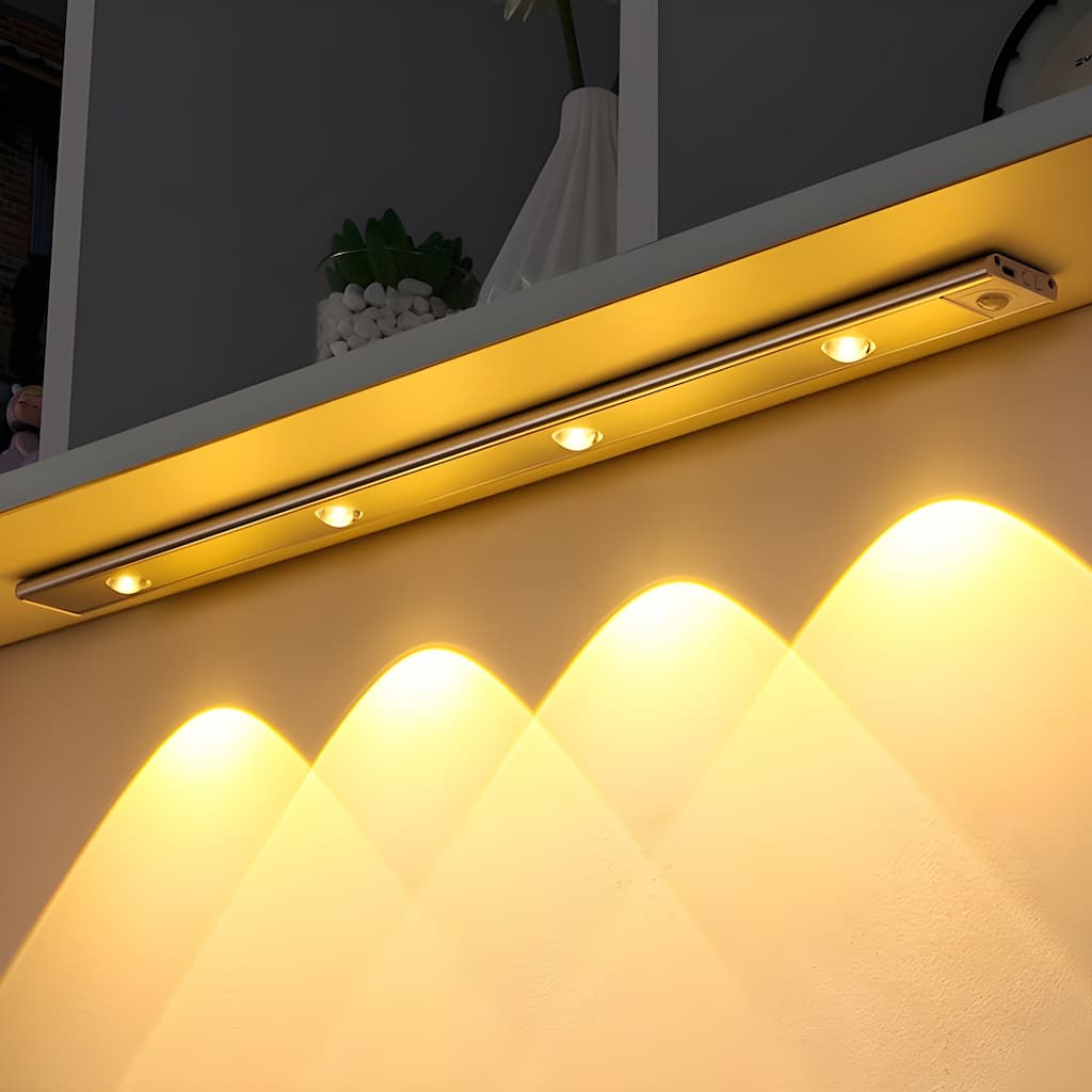 Rechargeable Motion Sensor LED Bar Light, USB-C, Dimmable