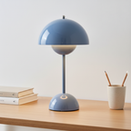Scandinavian Table Lamp with Dimmable Warm Light, Five Colours