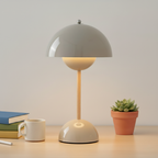 Scandinavian Table Lamp with Dimmable Warm Light, Five Colours